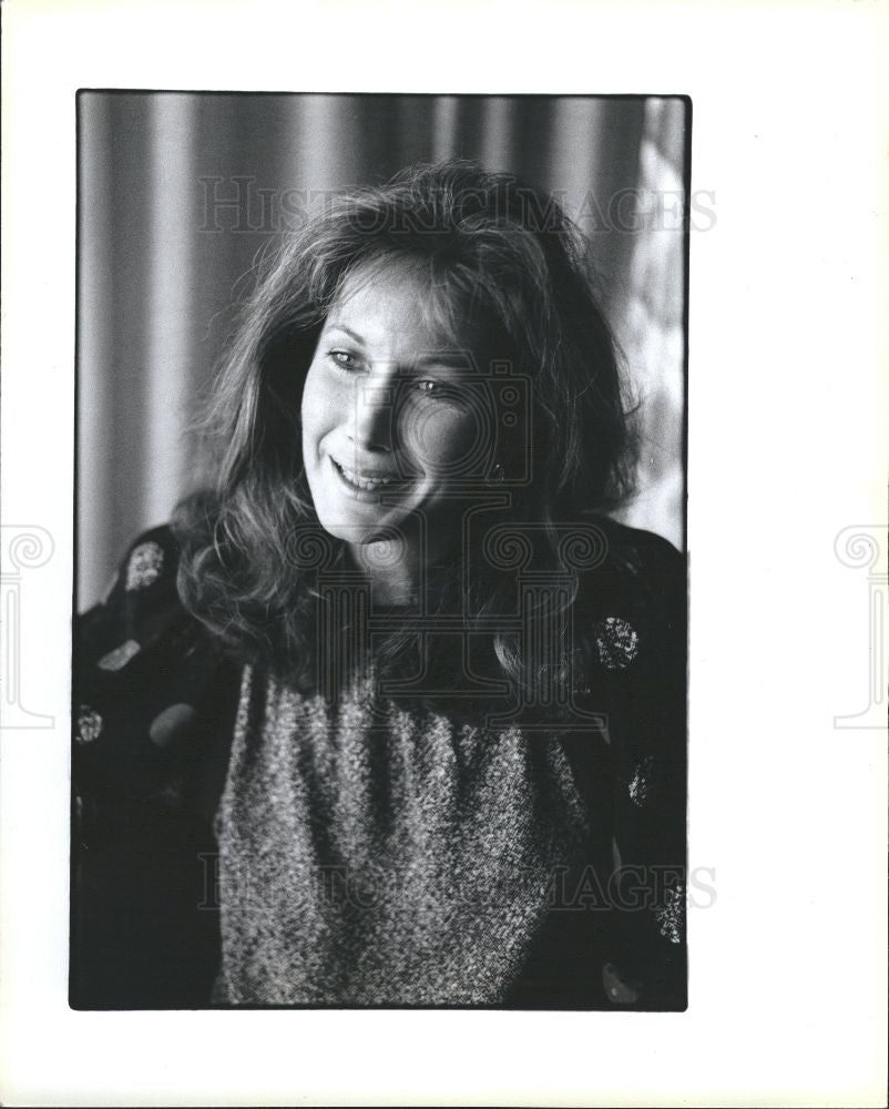 1985 Press Photo Nancy Evans Book Month Club Editor - Historic Images