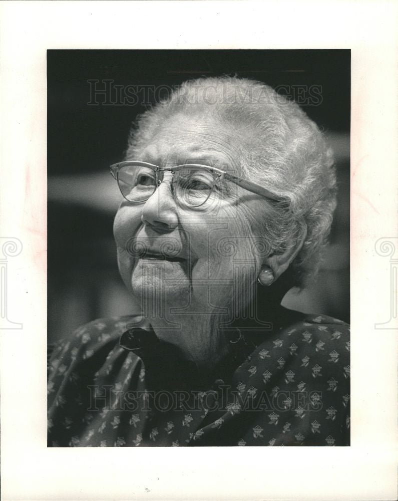 1983 Press Photo Dr.Grace Eldering - Historic Images