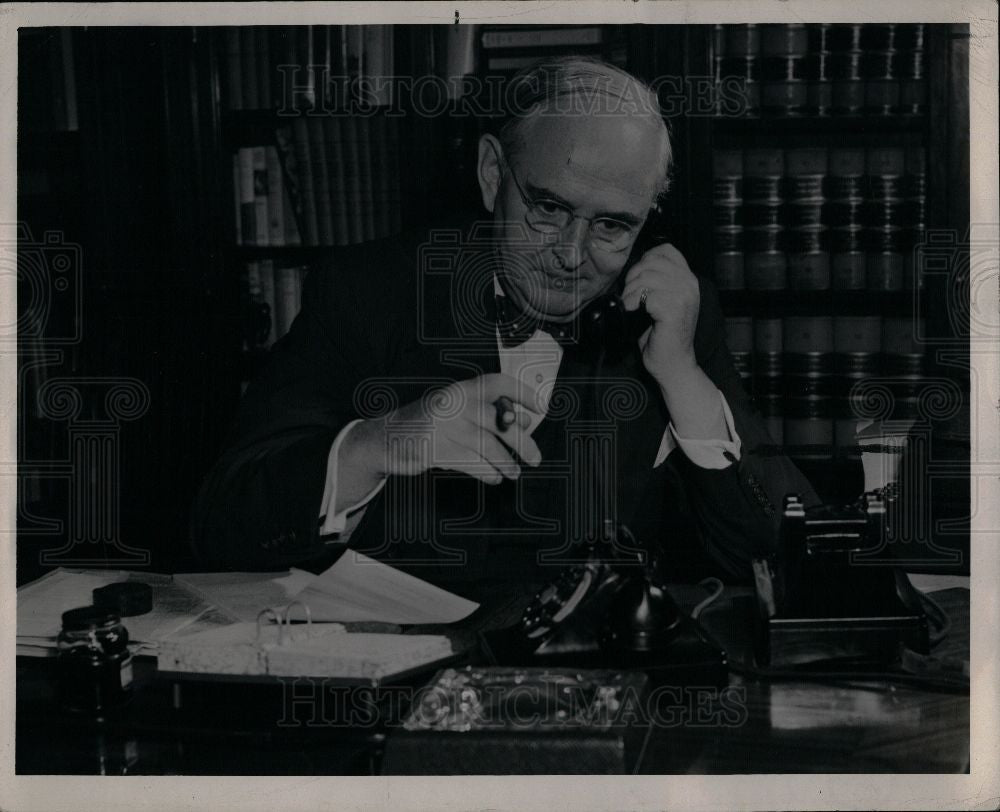 Press Photo Arthur Vandenberg - Historic Images