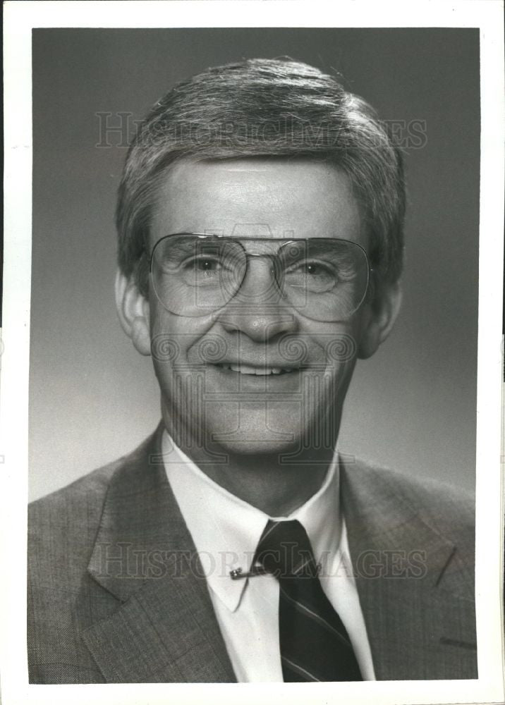 1987 Press Photo famous businessman - Historic Images