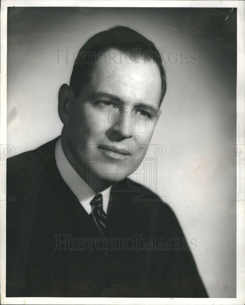 1966 Press Photo Circuit Judge Horace W. Gilmore - Historic Images