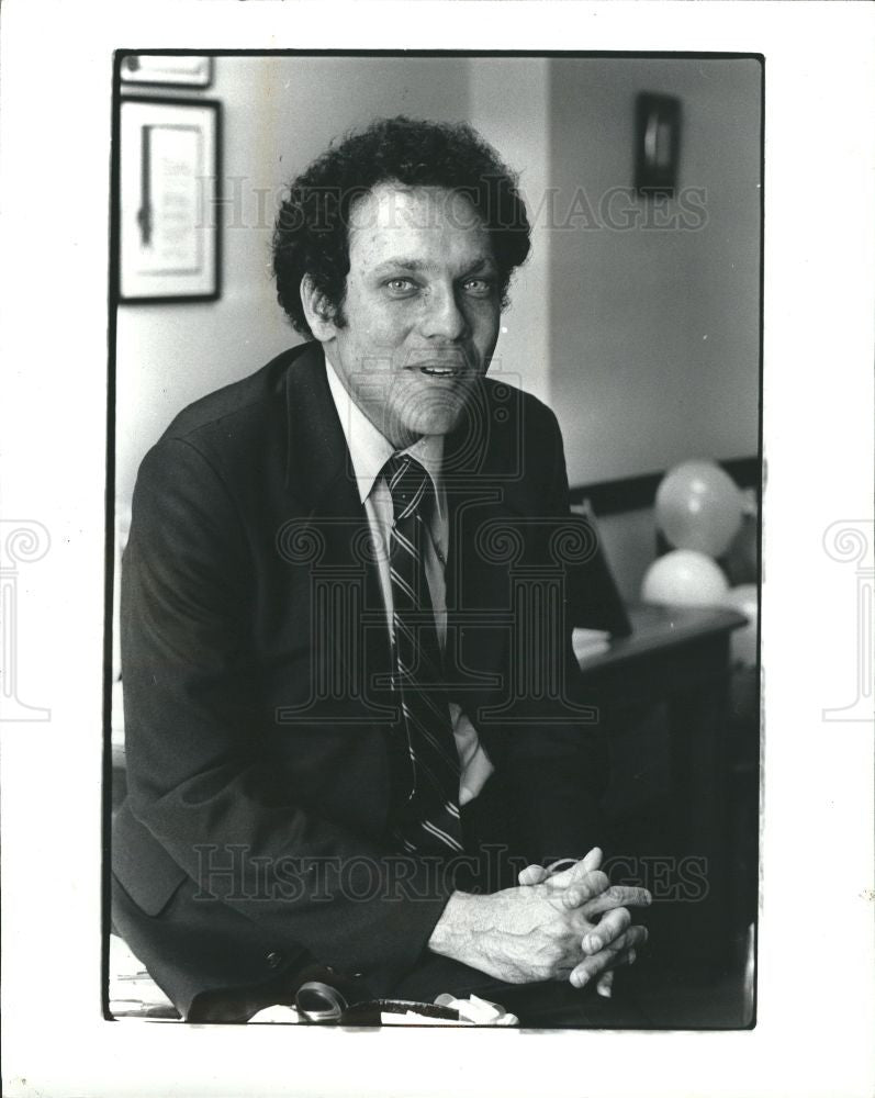 1981 Press Photo Leonard Gillman mathematician - Historic Images
