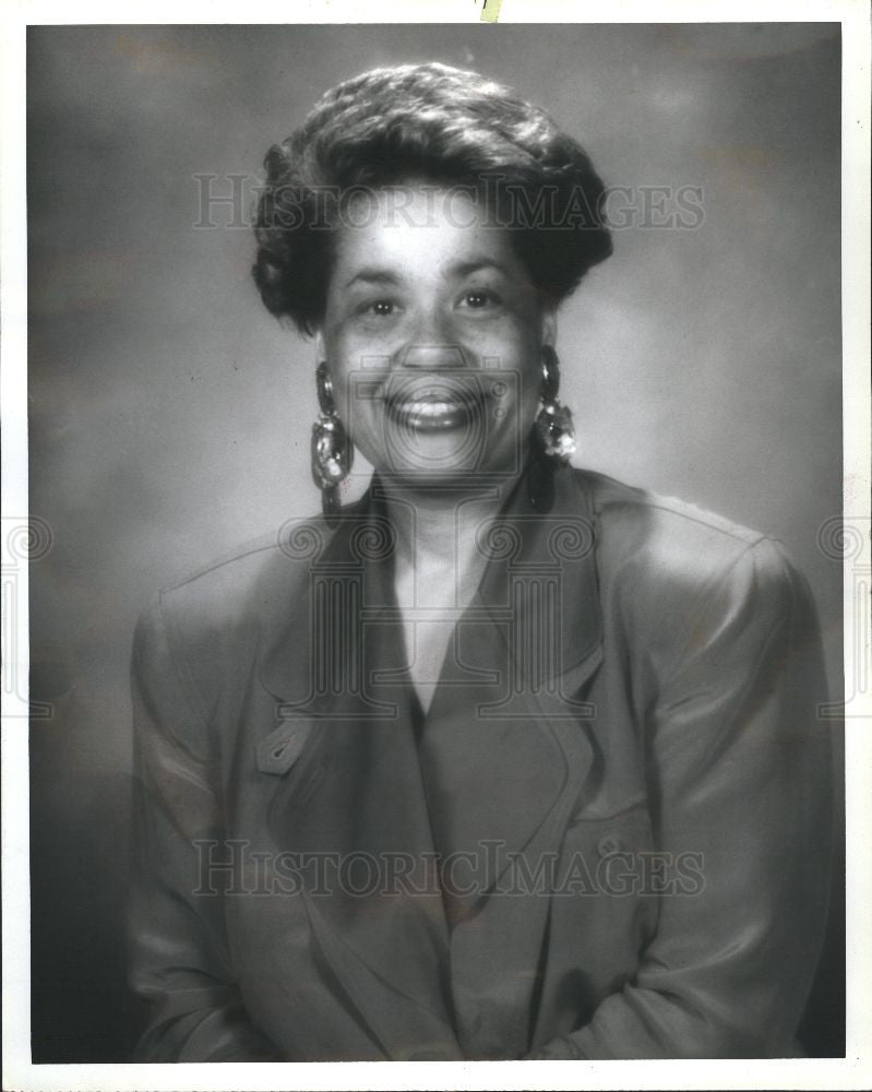 1992 Press Photo Kay Everett Council Member - Historic Images