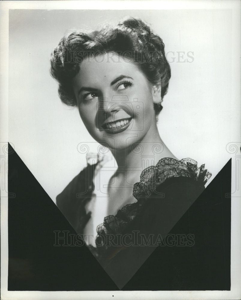 1956 Press Photo Sue Evans American Jazz Percussionist - Historic Images