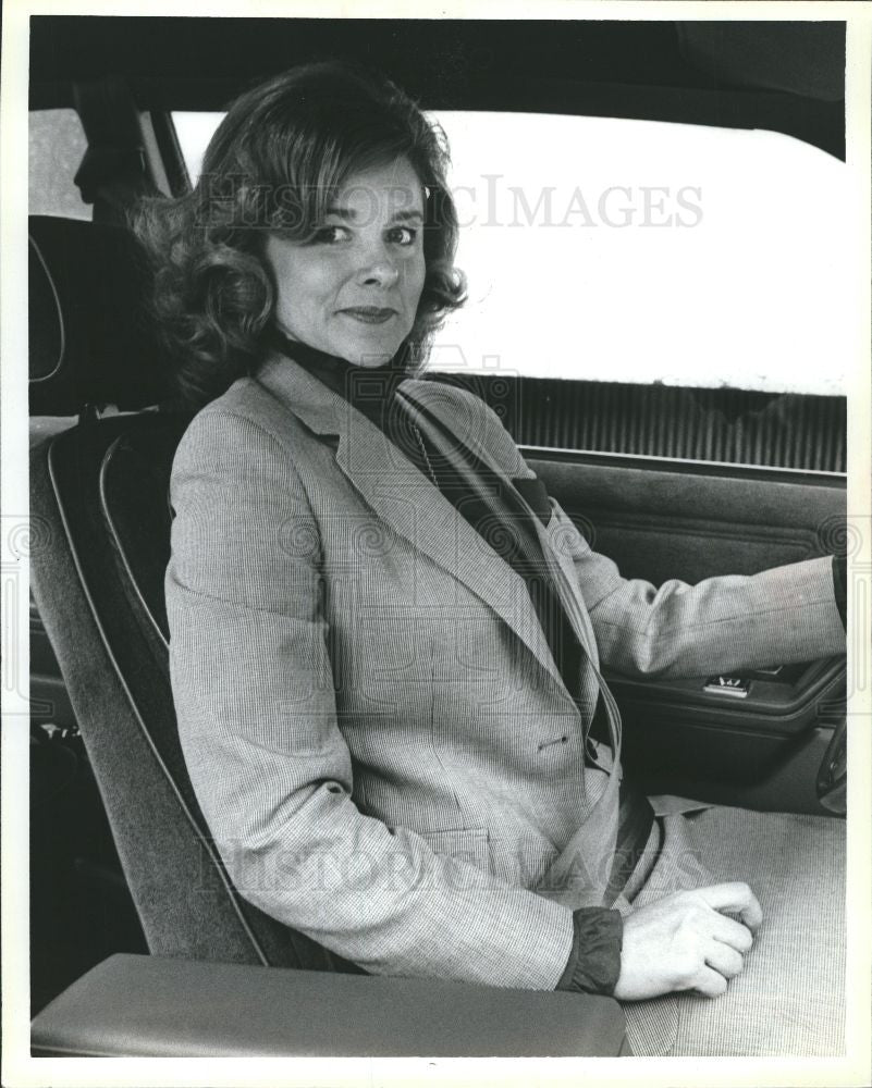 1985 Press Photo Susanne Gatchell GM Chief Engineer - Historic Images