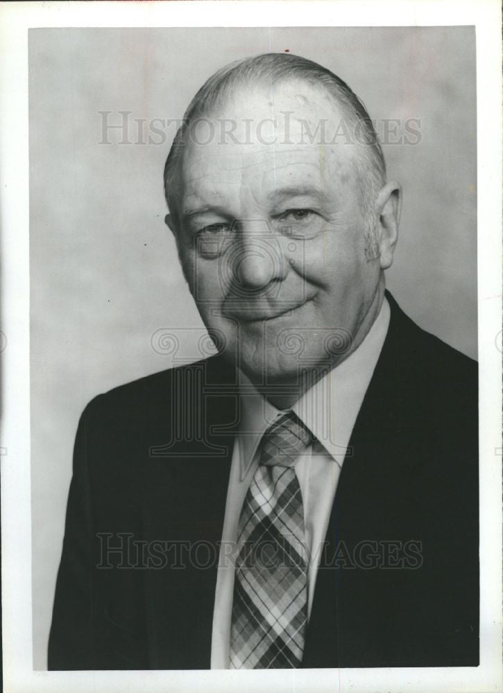 1985 Press Photo Harry Gast  Michigam - Historic Images