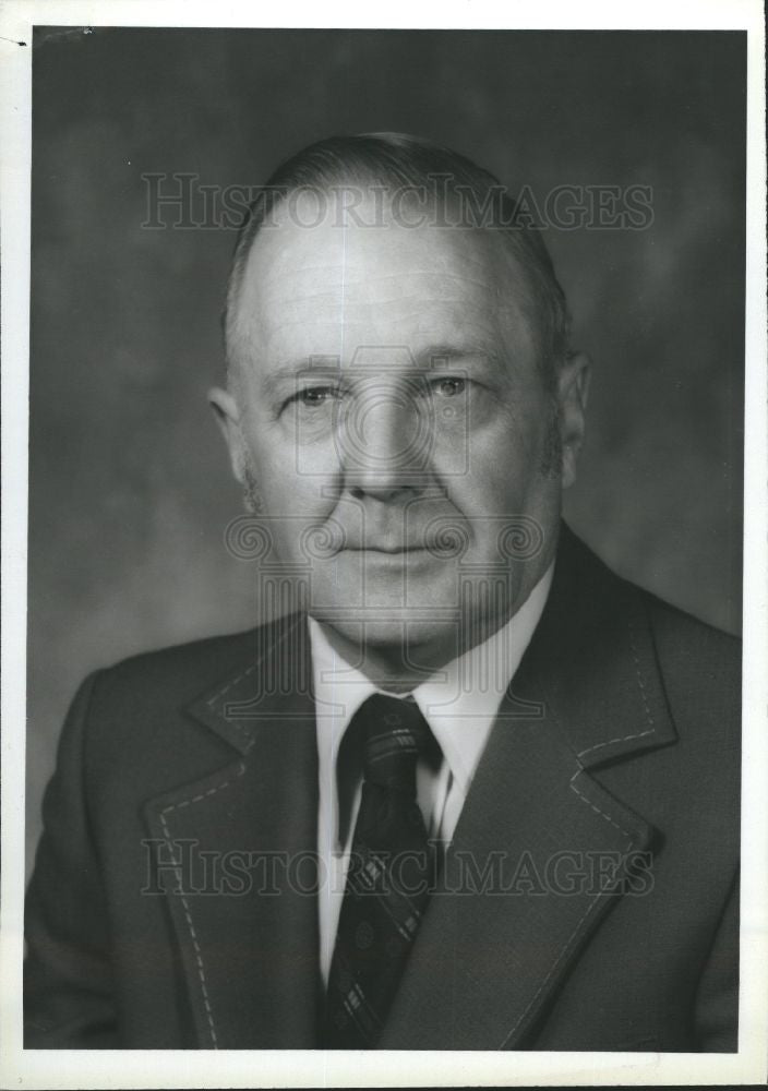 1985 Press Photo SENATOR HARRY GAST, REPUBLICAN - Historic Images