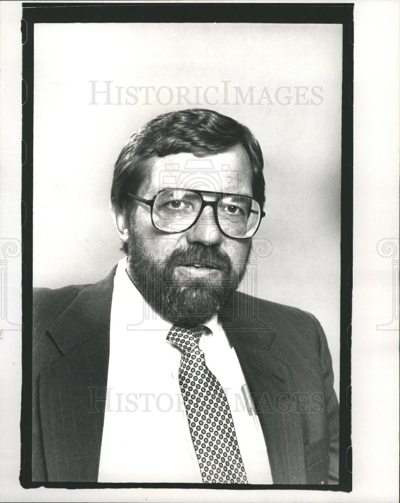 1989 Press Photo Lawyer Don Gasiorek Wrongful Dismissal - Historic Images