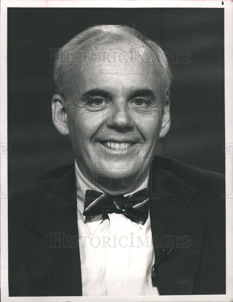 1989 Press Photo michael gartner nbc news president - Historic Images