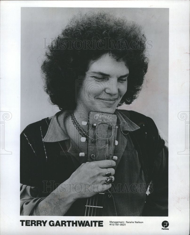 1979 Press Photo Terry Garthwaite Hand in Glove rock - Historic Images