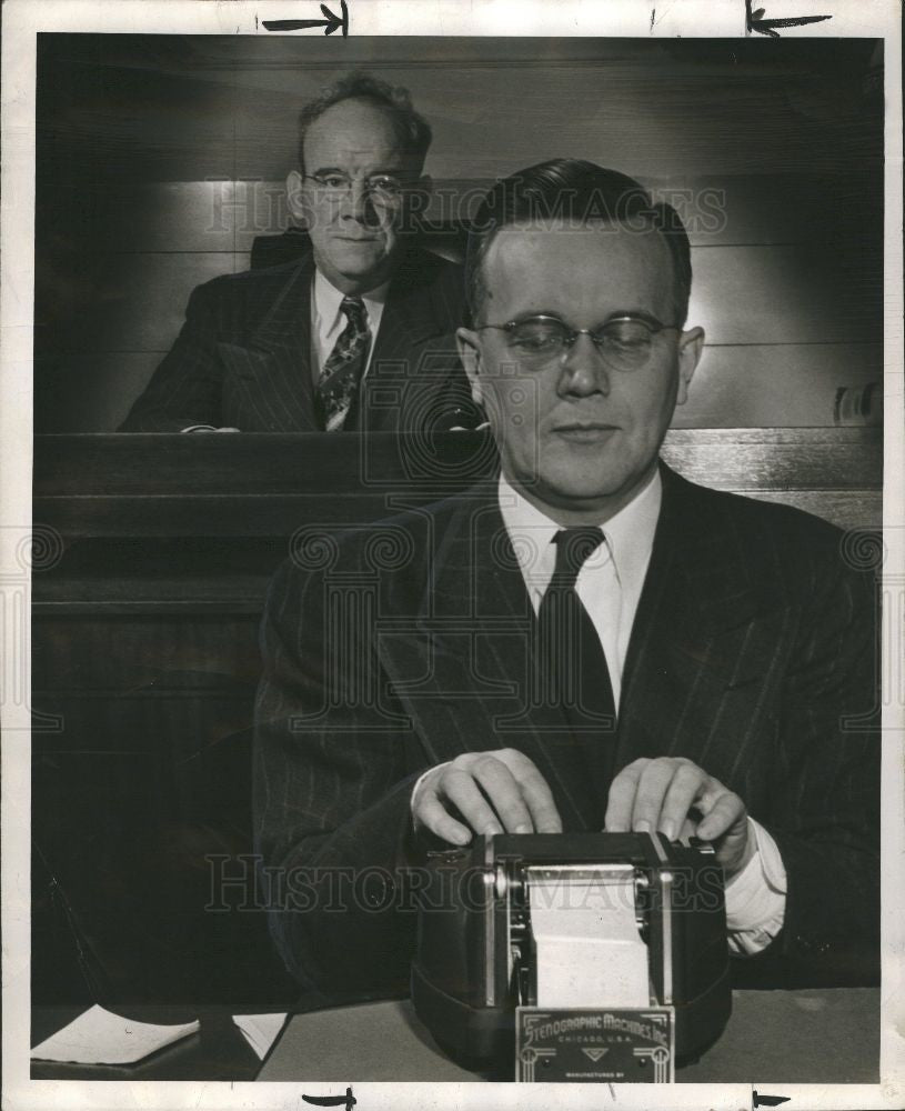 1949 Press Photo Gillis Judge - Historic Images