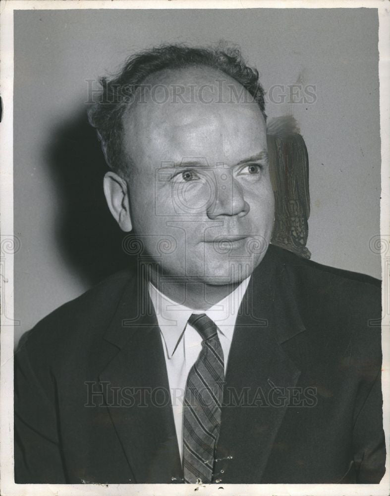 1959 Press Photo Joseph Gillis Detroit Michigan Judge - Historic Images