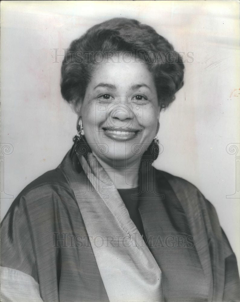 1991 Press Photo Kay Everett Detroit Council Member - Historic Images