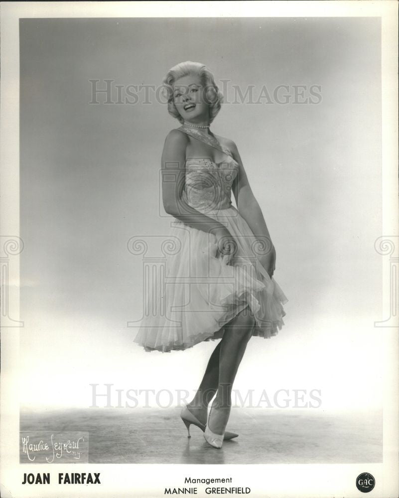 1962 Press Photo Joan Fairfax - Historic Images