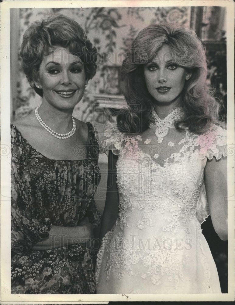 1981 Press Photo Morgan Fairchild American actress - Historic Images