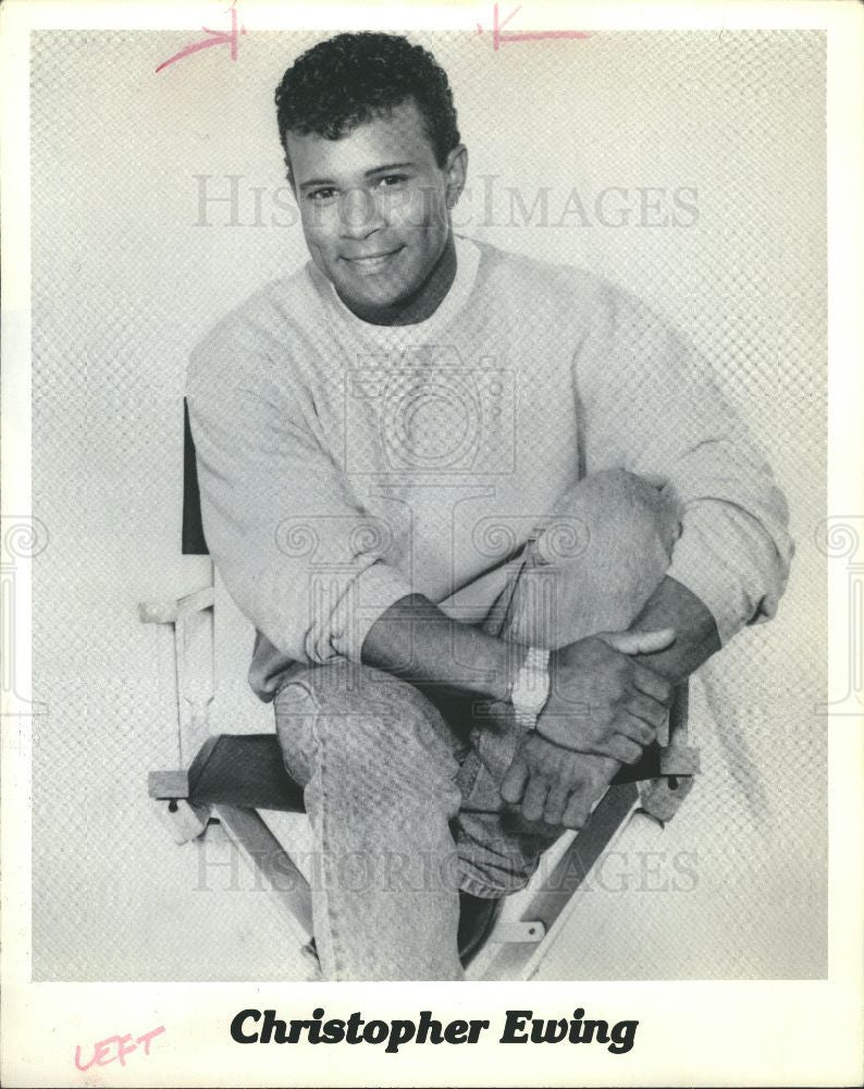 1995 Press Photo Christopher Ewing - Historic Images