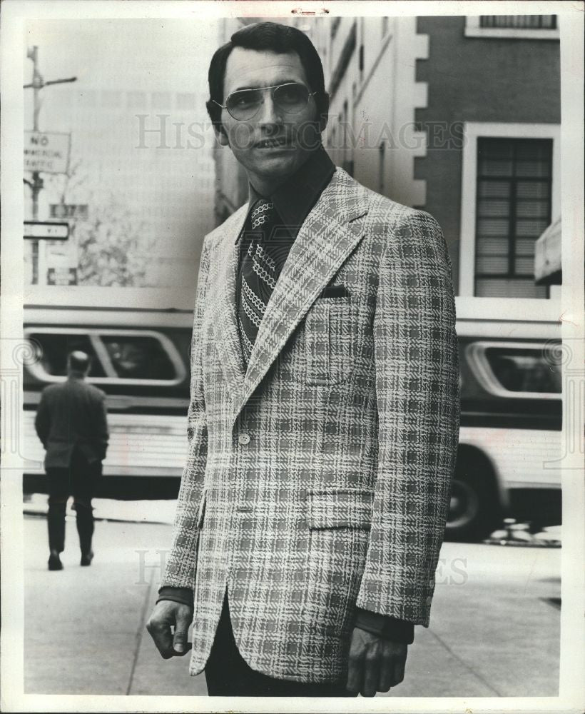 1971 Press Photo Fashion, City sportcoat - Historic Images