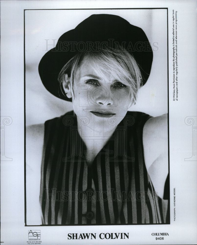 1994 Press Photo Shawn Colvin Music 1994 Songs Write - Historic Images