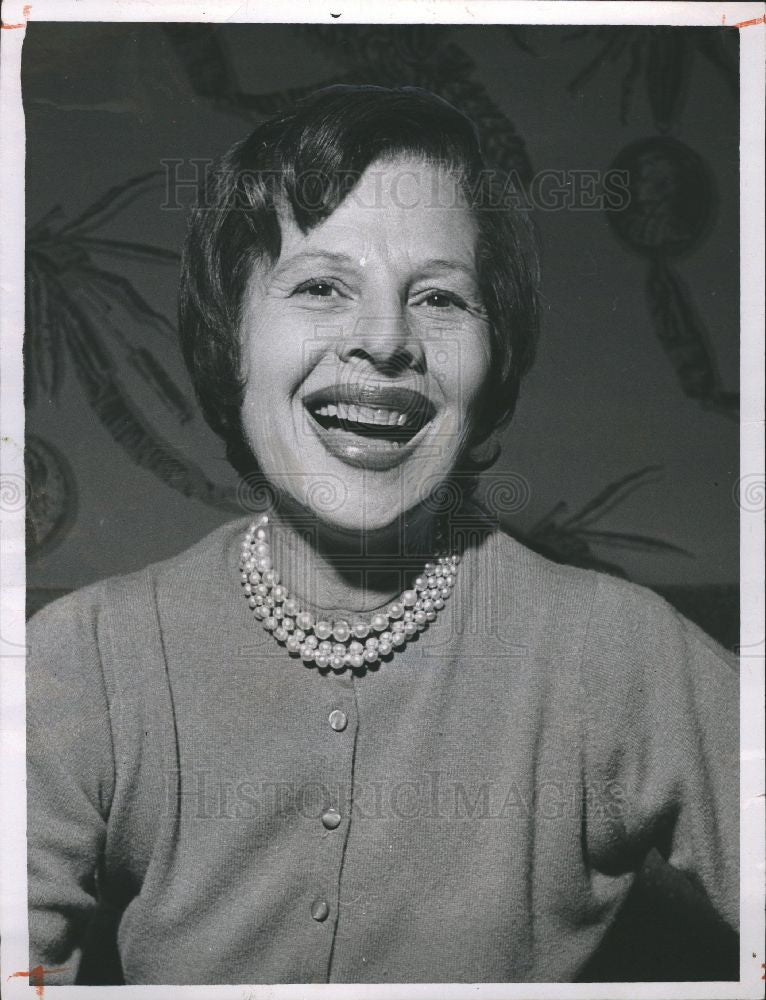 1957 Press Photo Ruth Gordon Actors - Historic Images