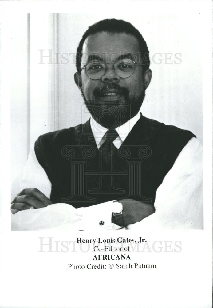 Press Photo Henry Louis Gates Jr American editor - Historic Images