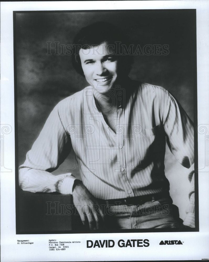 1981 Press Photo Music Bread Fame singer Songwriter. - Historic Images