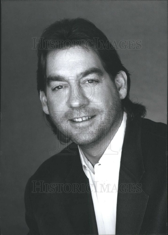 1995 Press Photo Keith Gave WDFN Detroit Free Press - Historic Images
