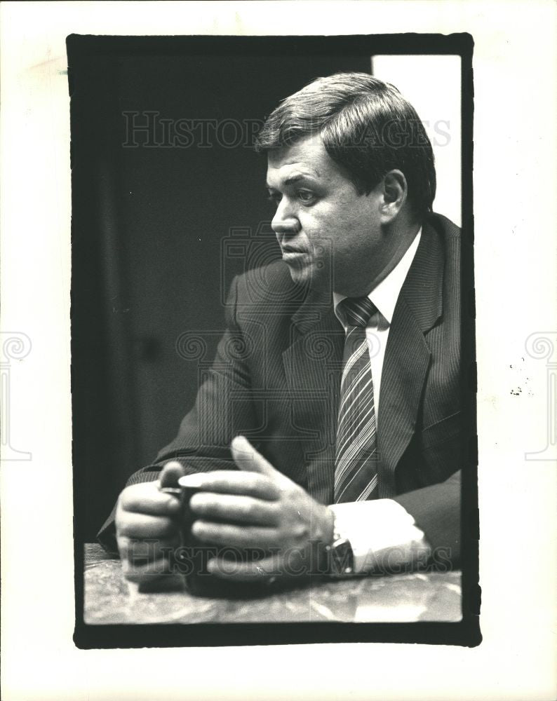 1987 Press Photo Ted Gatzaros - Historic Images