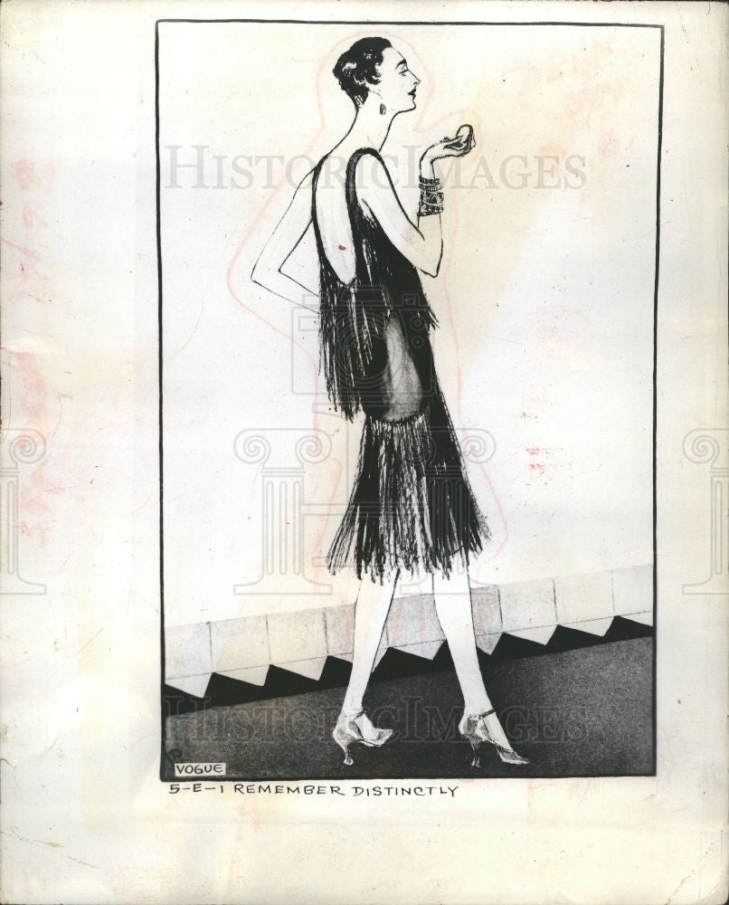 1926 Press Photo Vogue  newest version - Historic Images
