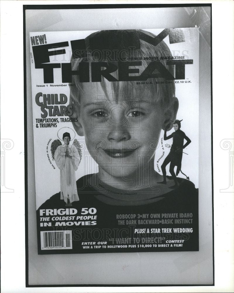 Press Photo Christian gore Film Threat - Historic Images