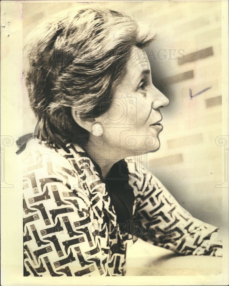 1970 Press Photo FranÃƒÆ’Ã†â€™Ãƒâ€šÃ‚Â§oise Giroud politician - Historic Images