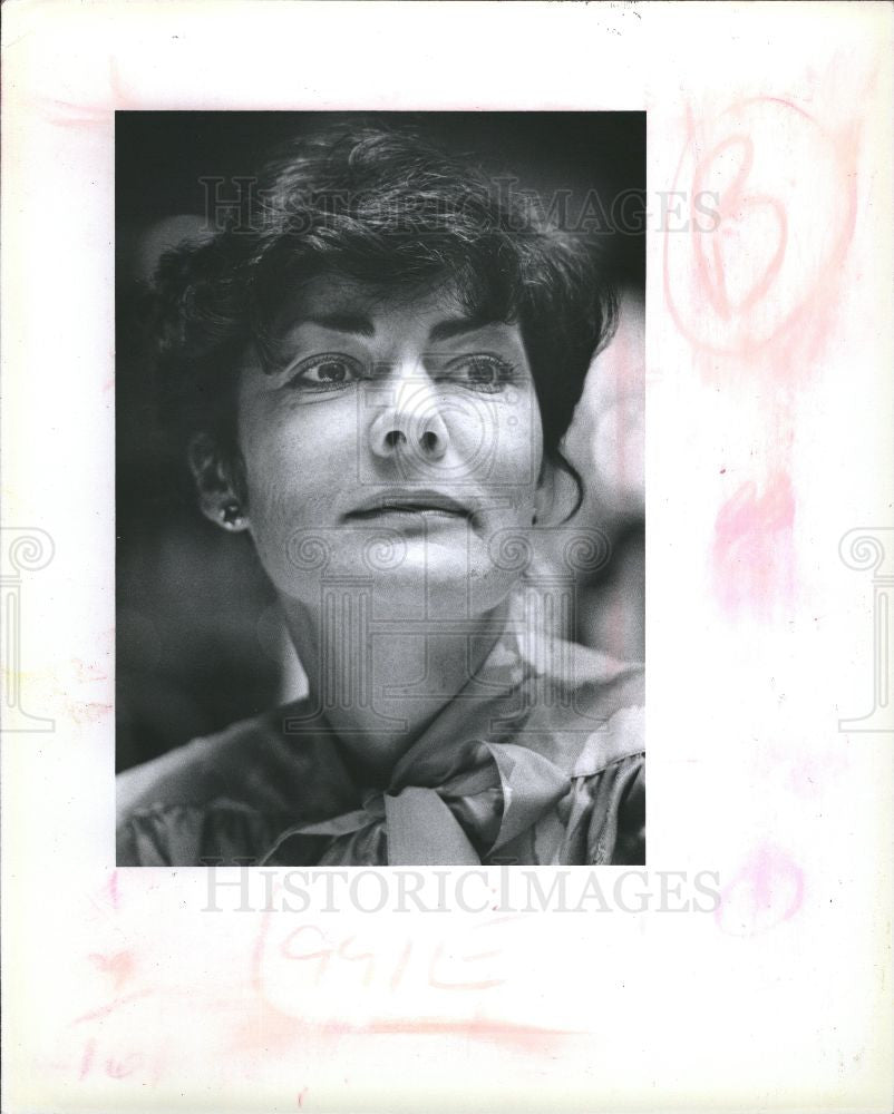1980 Press Photo Yvonne Gill - Historic Images