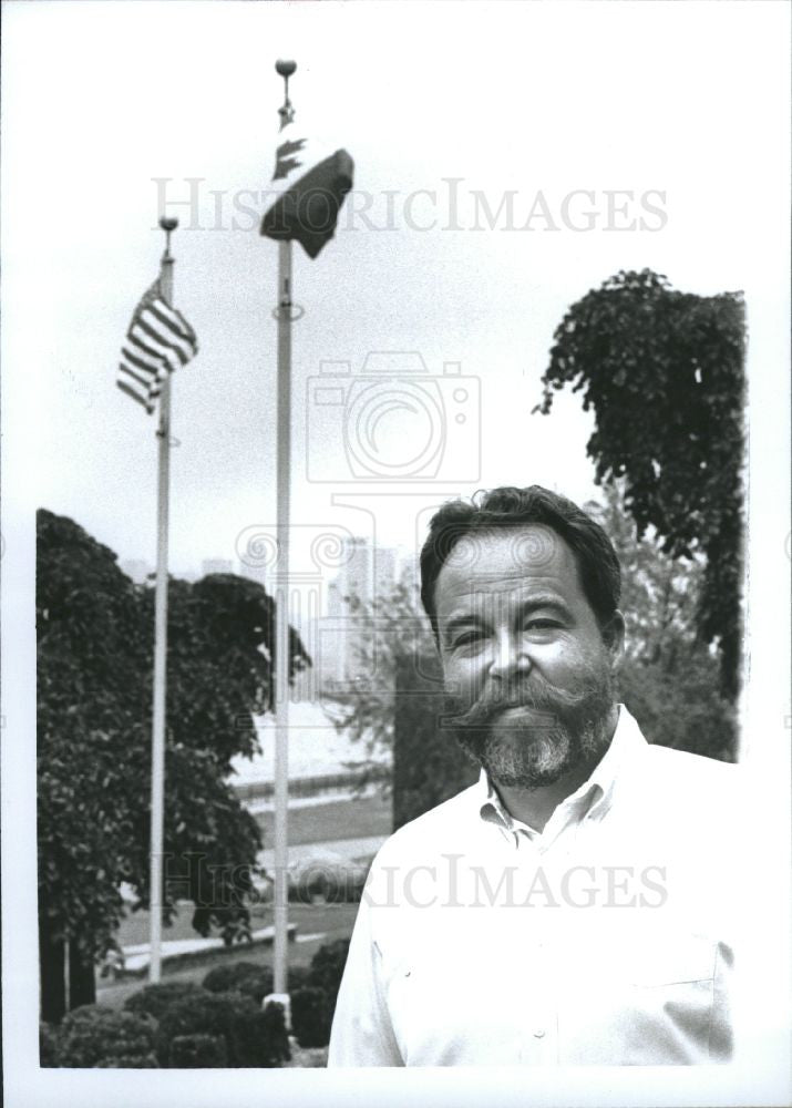 1997 Press Photo Dr. Kevin Gorey social epidemiologist - Historic Images