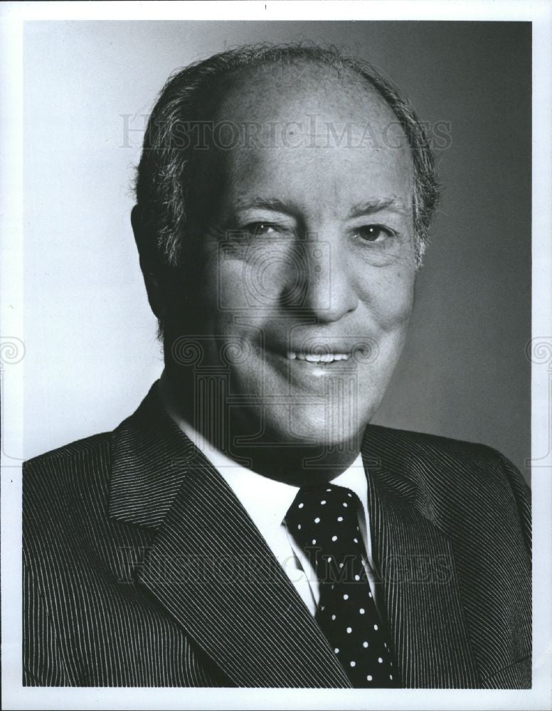 1990 Press Photo Leonard H Goldenson ABC CEO Director - Historic Images