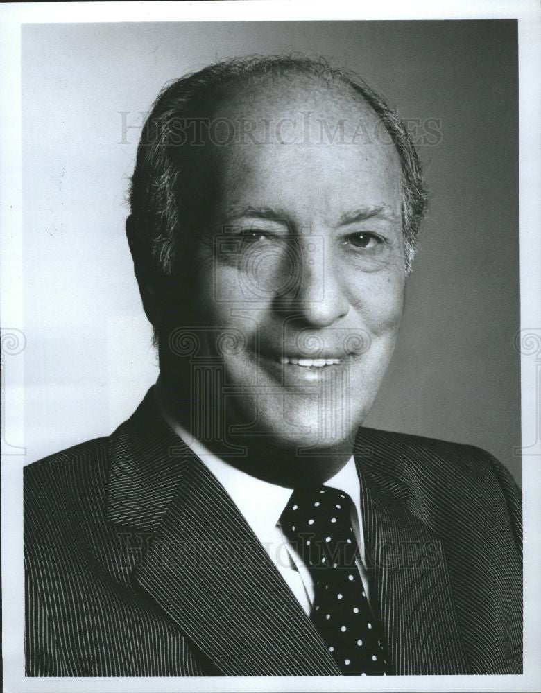 1983 Press Photo Leonard Goldenson ABC CEO - Historic Images