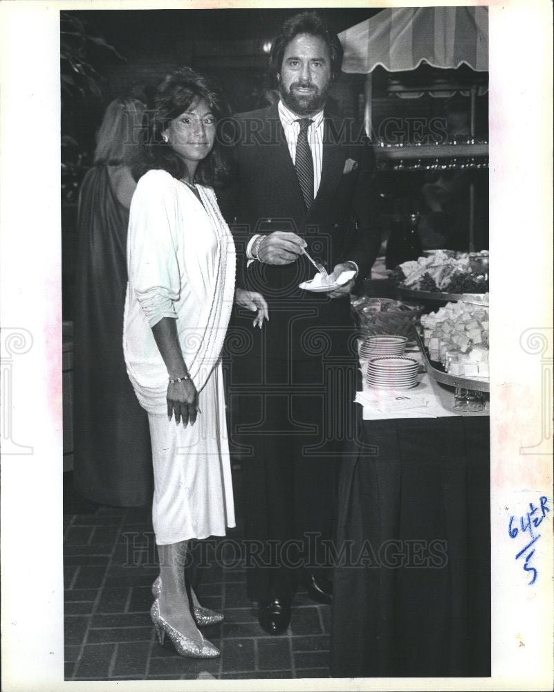 1987 Press Photo Richard Golden comedy actor - Historic Images