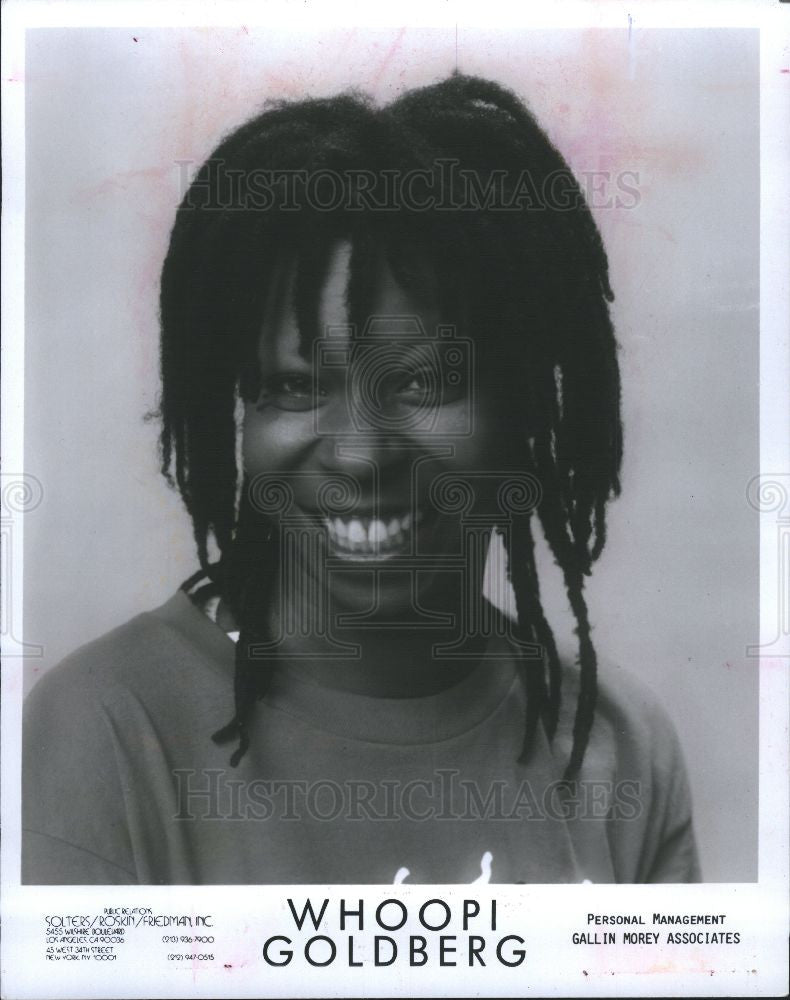 1988 Press Photo Whoopi Goldberg - Historic Images