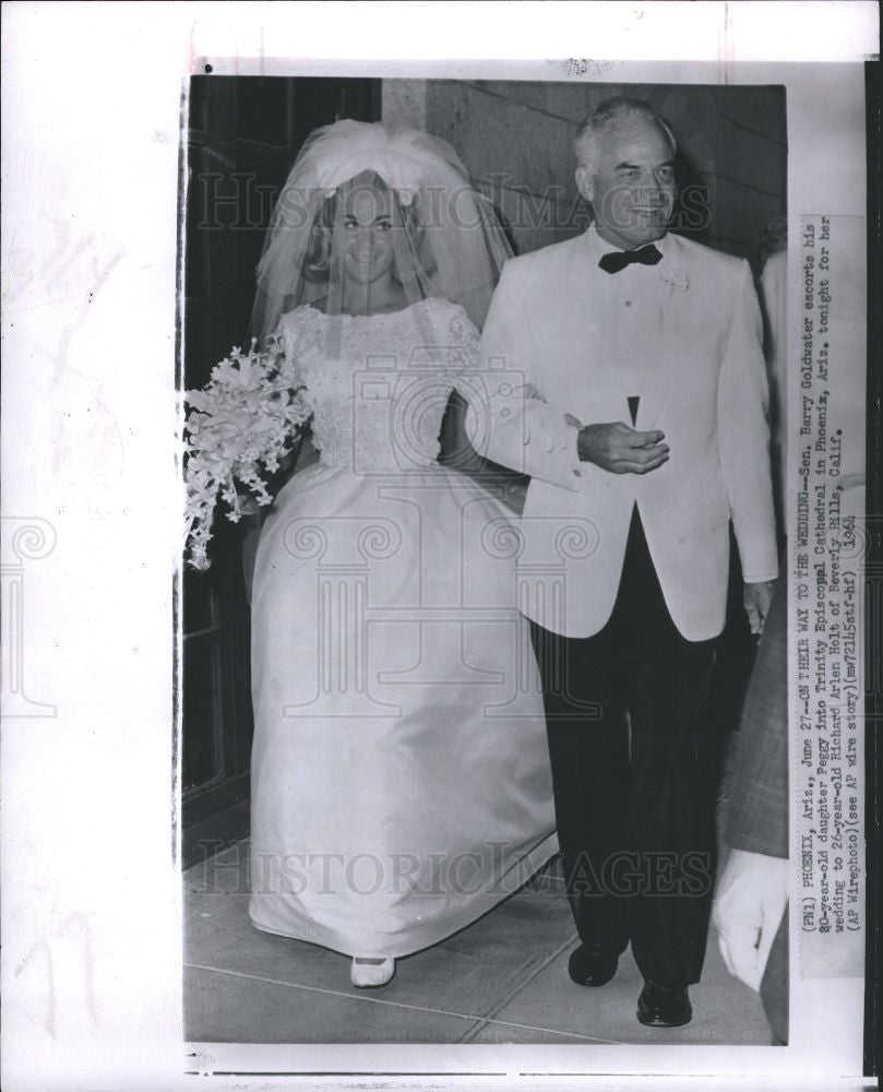 1964 Press Photo Peggy Barry Goldwater - Historic Images