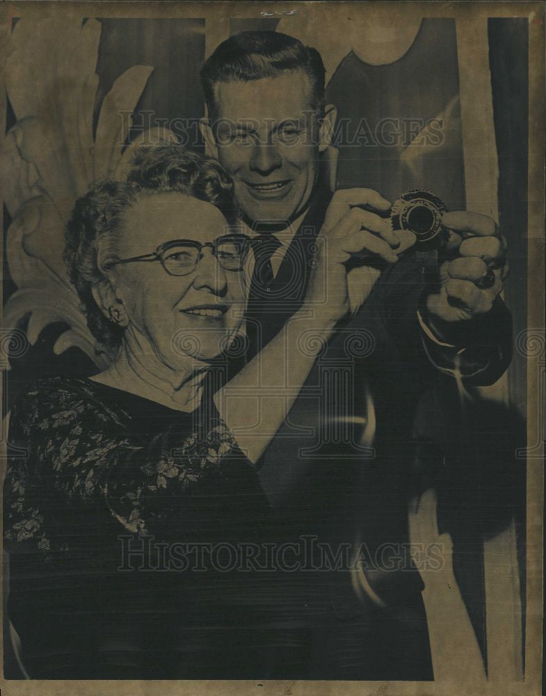 Press Photo James P McCormick Honored Humanitarian - Historic Images