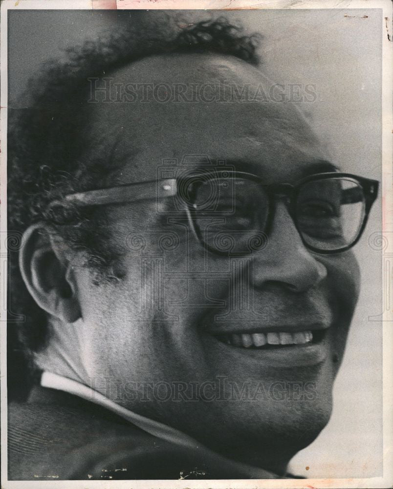 1973 Press Photo Cornelius Golightly President Educatio - Historic Images