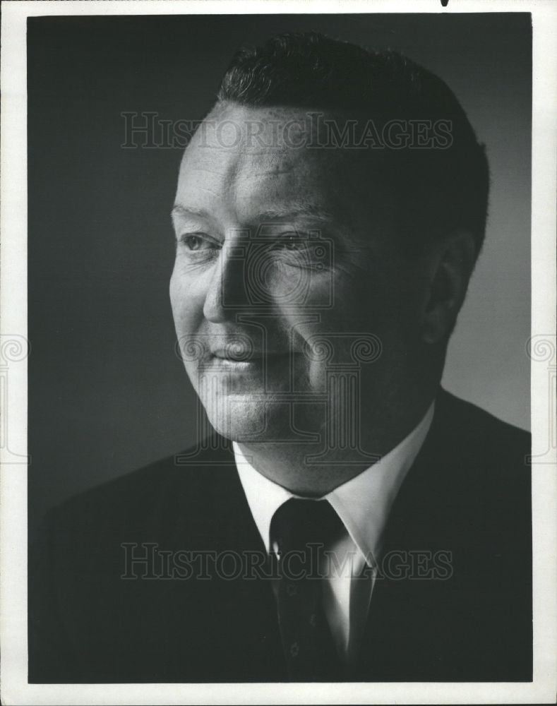 1968 Press Photo Julian B. Goodman President - Historic Images