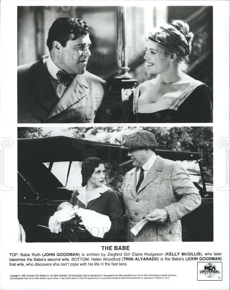 Press Photo John Goodman in The Babe - Historic Images
