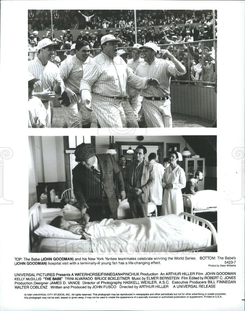 1992 Press Photo American actor John Goodman - Historic Images