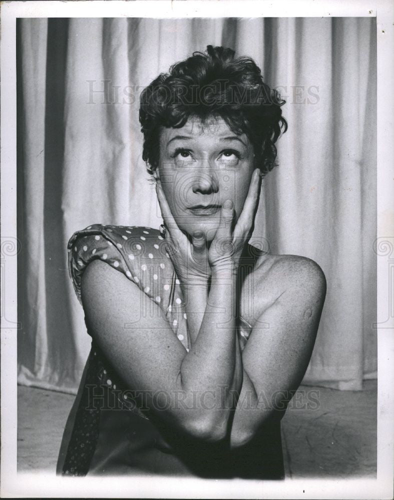 1960 Press Photo actress Dody Goodman - Historic Images
