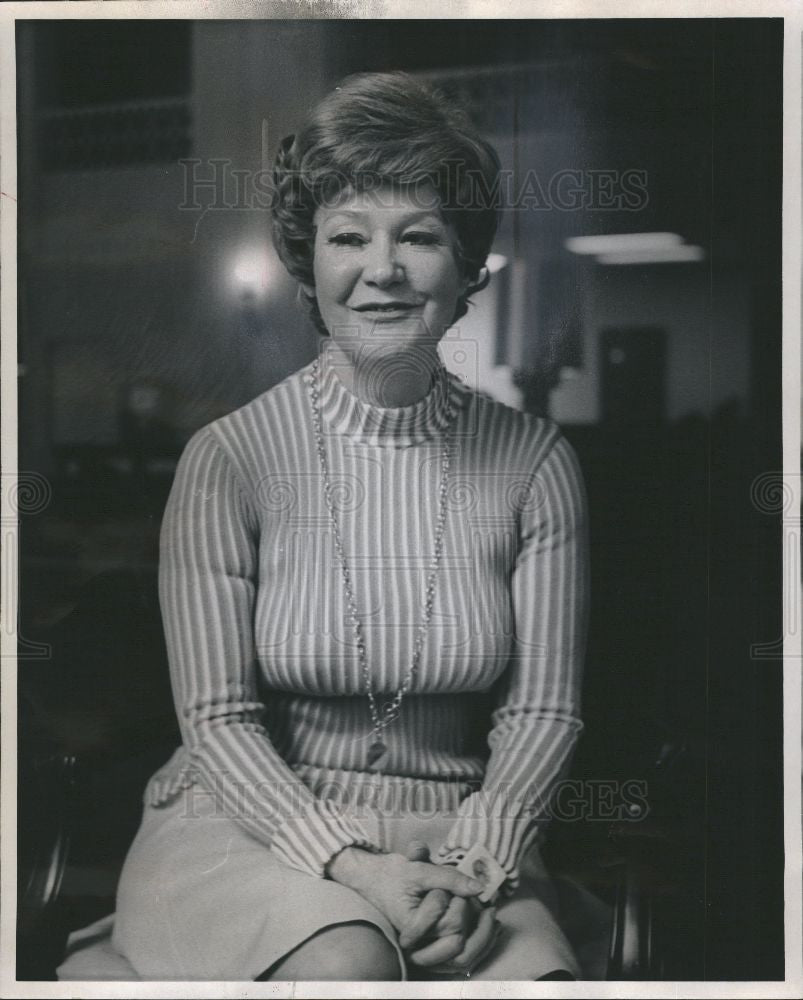 1973 Press Photo Dolores Dody Goodman, actress - Historic Images