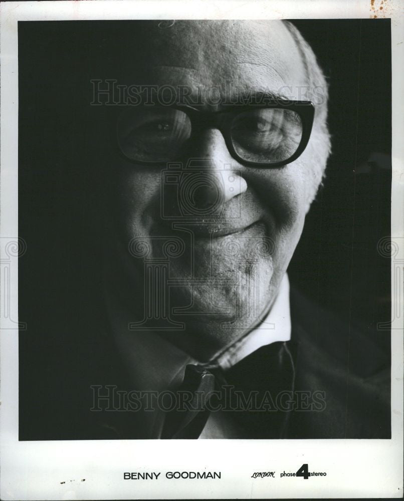 1971 Press Photo Benny Goodman - Historic Images