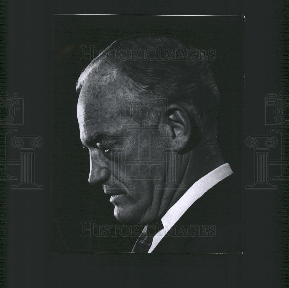 Press Photo Man Formal Tuxedo Conductor Portrait - Historic Images