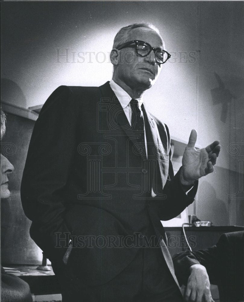 Press Photo Barry Goldwater Politician Businessman - Historic Images