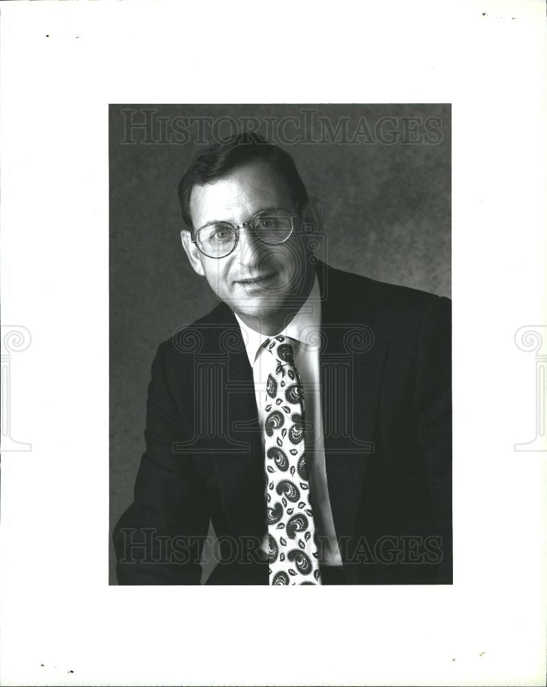1989 Press Photo MARVIN GOLDSTEIN PRESIDEN HUDSON DEPAR - Historic Images
