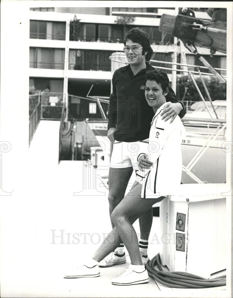 1978 Press Photo Evonne Goolagong Los Angeles Tennis - Historic Images