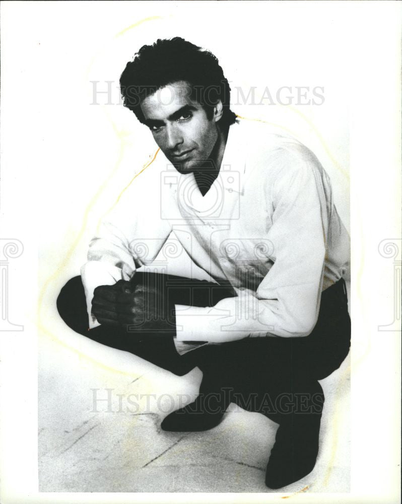 1991 Press Photo David Copperfield Magician Illisionist - Historic Images